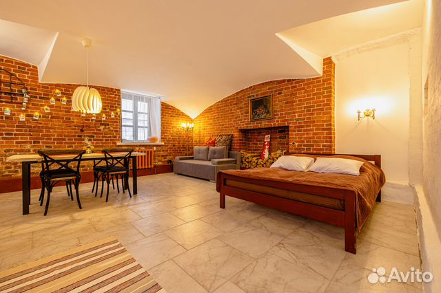 

Квартира-студия, 40 м², 2 кровати