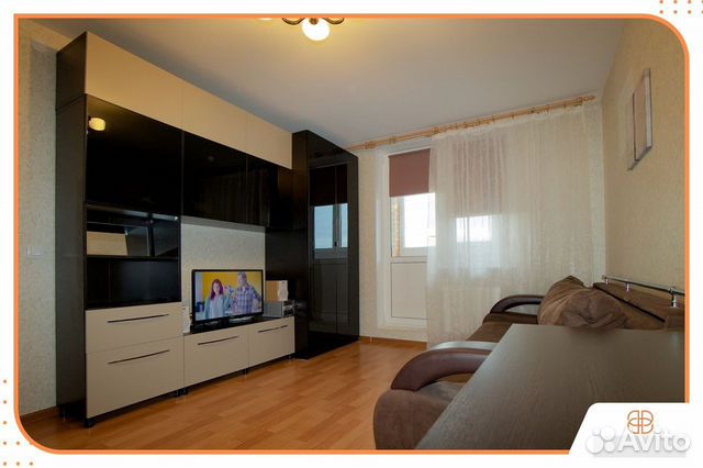 

1-к. квартира, 38 м², 1 кровать