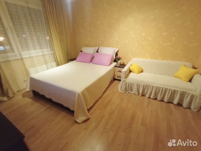 

1-к. квартира, 42 м², 2 кровати