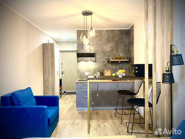

Квартира-студия в апарт-отеле, 22 м², 1 кровать