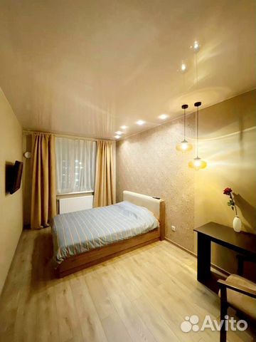 

1-к. квартира, 37 м², 2 кровати