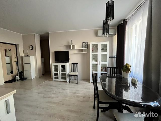 

1-к. квартира, 46 м², 2 кровати
