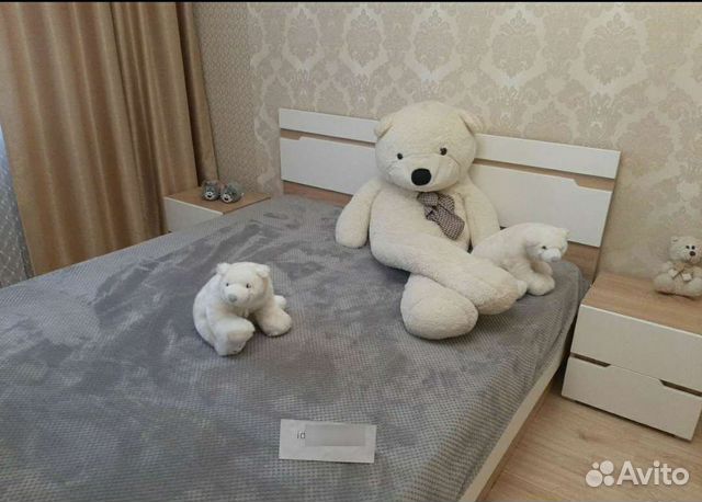 

1-к. квартира, 40 м², 2 кровати