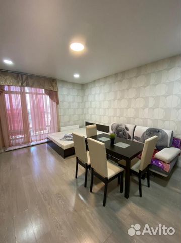 

Квартира-студия, 58 м², 2 кровати