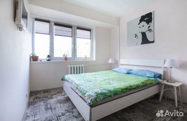 

1-к. квартира, 34 м², 2 кровати