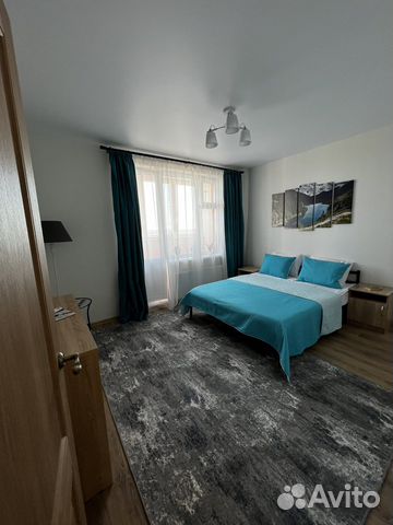 

1-к. квартира, 51 м², 2 кровати