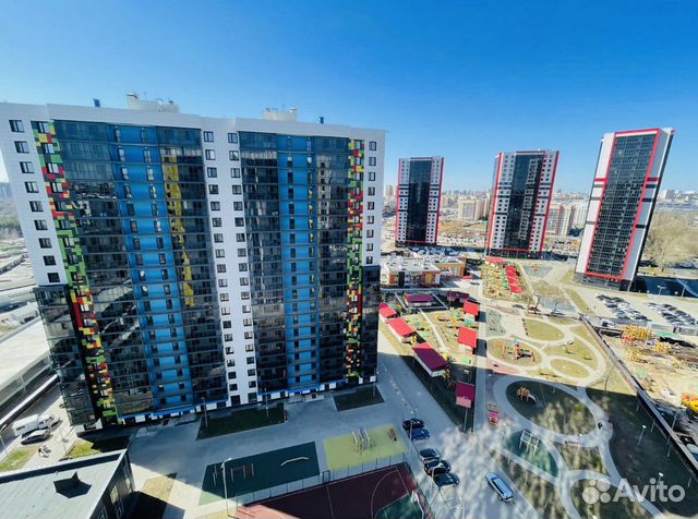 

1-к. квартира, 36 м², 2 кровати