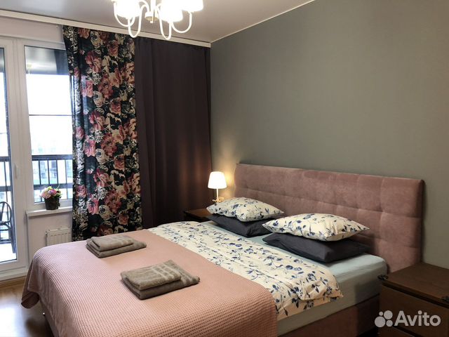 

1-к. квартира, 38 м², 1 кровать