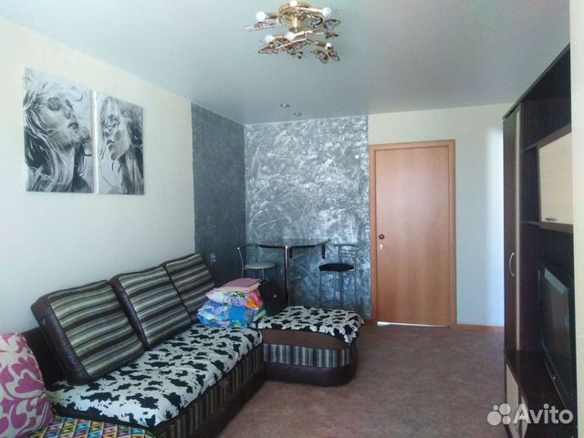 

1-к. квартира, 43 м², 2 кровати