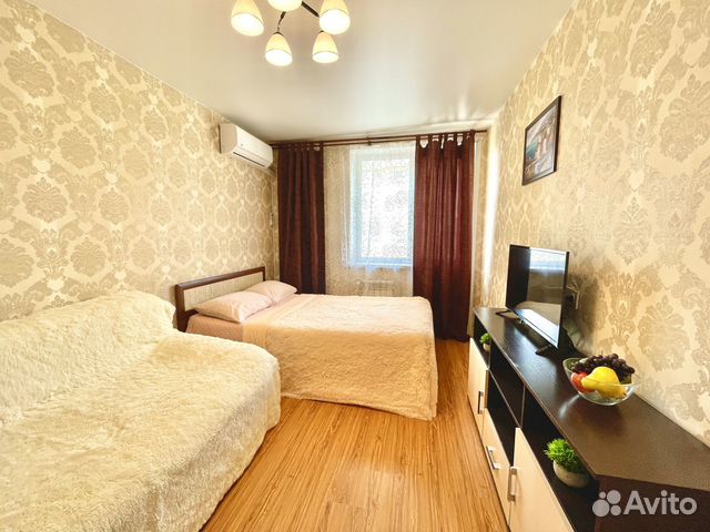 

1-к. квартира, 38 м², 2 кровати