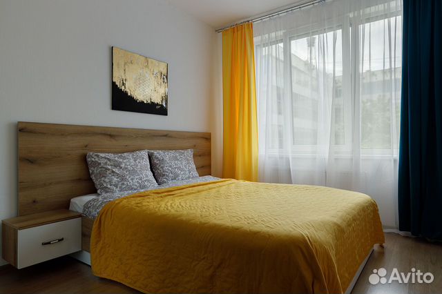 

1-к. квартира, 35 м², 2 кровати