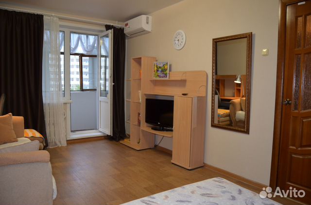 

1-к. квартира, 34 м², 2 кровати