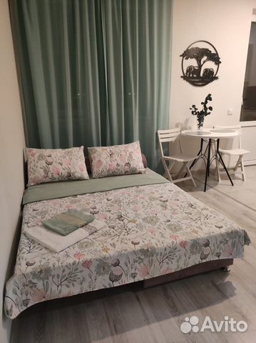 

Квартира-студия, 24 м², 2 кровати
