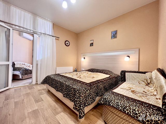 

1-к. квартира, 32 м², 3 кровати