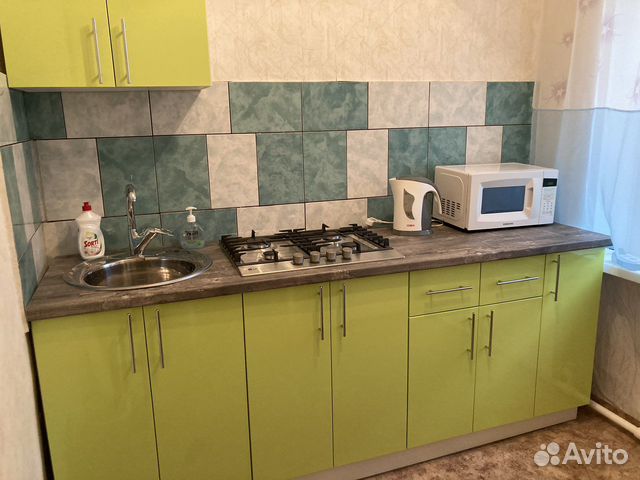 

1-к. квартира, 34 м², 2 кровати