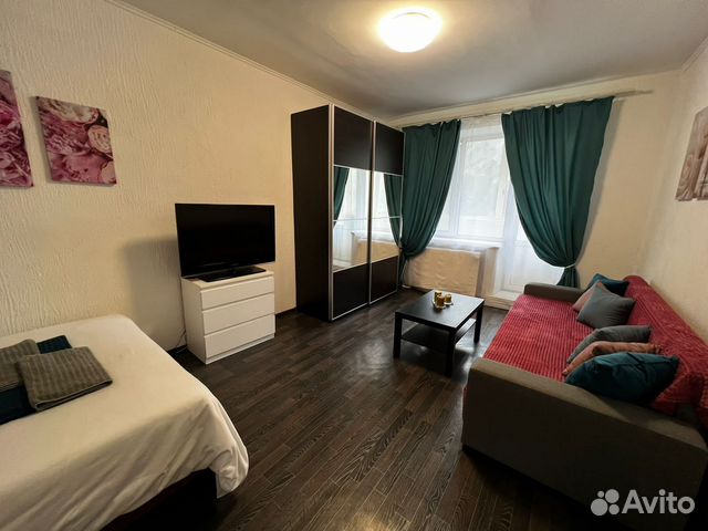 

1-к. квартира, 35 м², 2 кровати