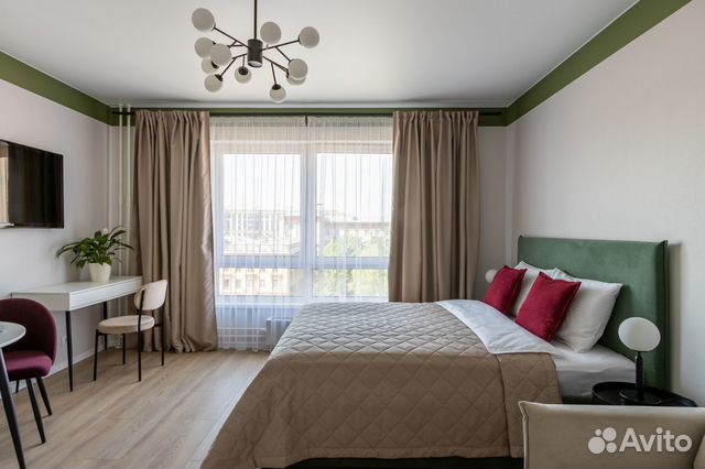 

Квартира-студия, 26 м², 2 кровати