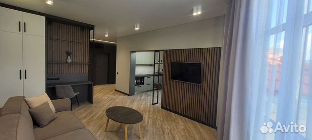 

1-к. квартира, 55 м², 2 кровати