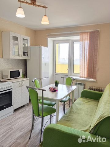 

1-к. квартира, 40 м², 3 кровати