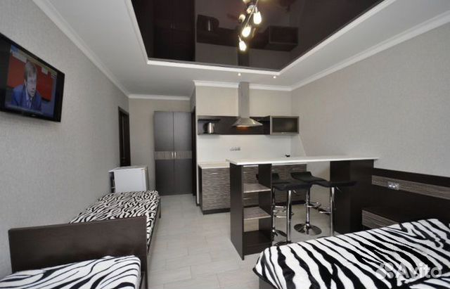 

Квартира-студия, 25 м², 3 кровати