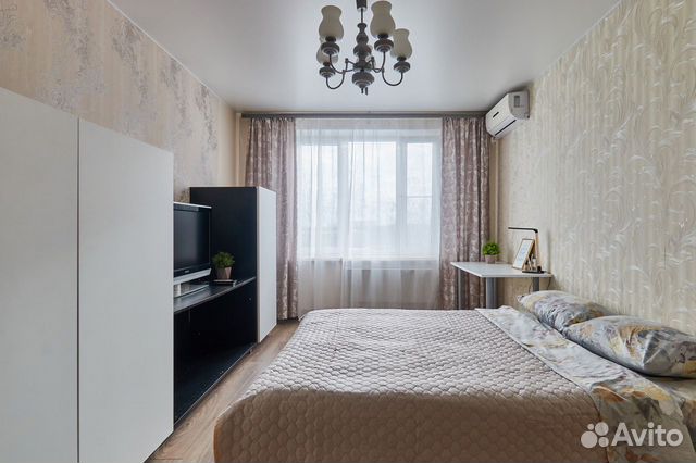 

1-к. квартира, 38 м², 2 кровати