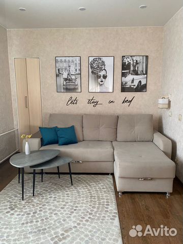 

Квартира-студия, 36 м², 2 кровати