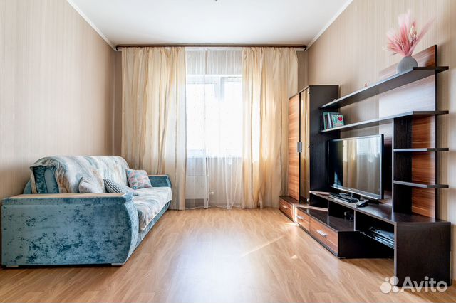

1-к. квартира, 42 м², 2 кровати