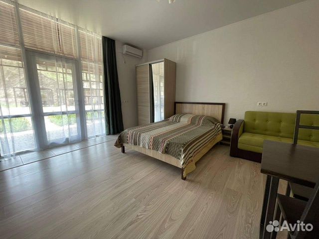 

Квартира-студия, 27 м², 2 кровати