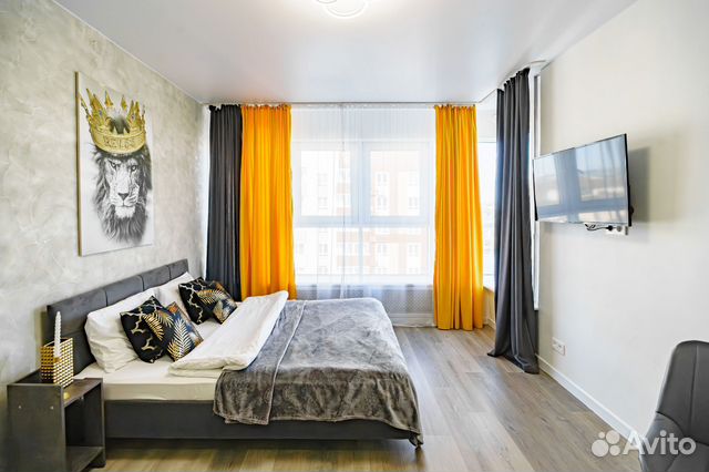 

Квартира-студия, 27 м², 1 кровать