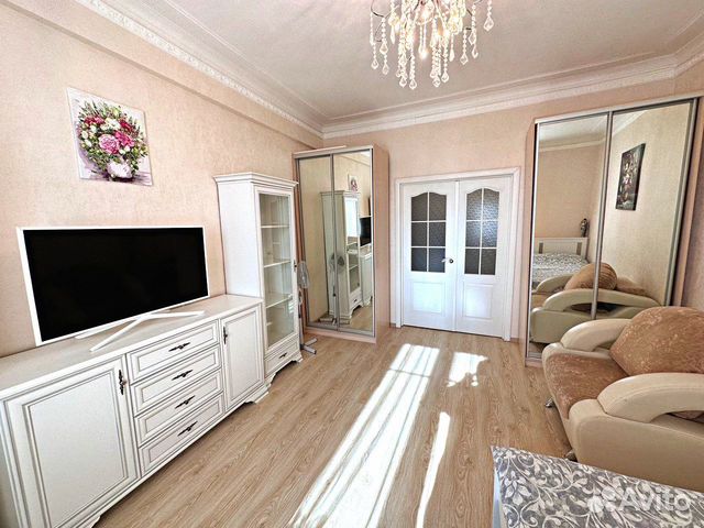 

1-к. квартира, 44 м², 2 кровати