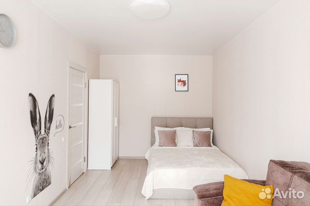 

1-к. квартира, 32 м², 2 кровати