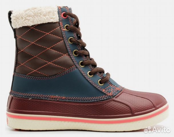 Ботинки Crocs AllCast Lether Duck 34 - 40 р