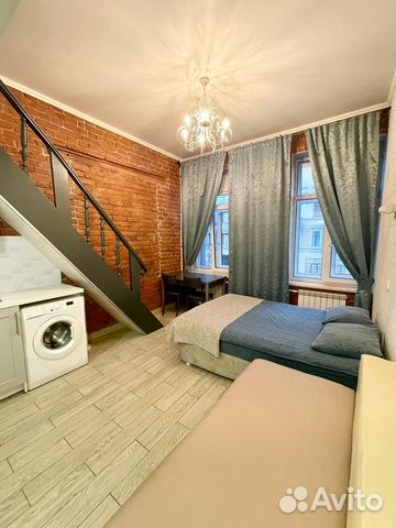 

Квартира-студия, 35 м², 1 кровать