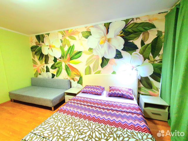 

1-к. квартира, 45 м², 3 кровати