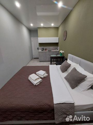 

Квартира-студия, 28 м², 1 кровать