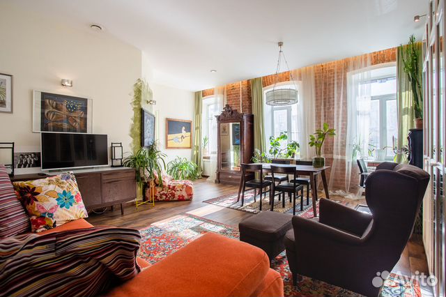 

2-к. квартира, 83 м², 2 кровати