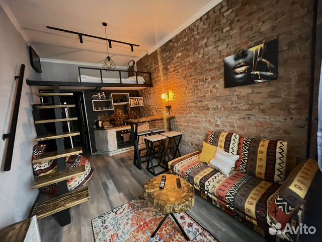 

Квартира-студия, 35 м², 2 кровати