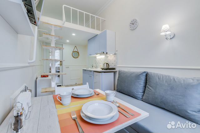 

Квартира-студия, 13 м², 2 кровати