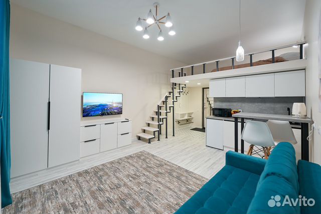 

Квартира-студия, 30 м², 2 кровати