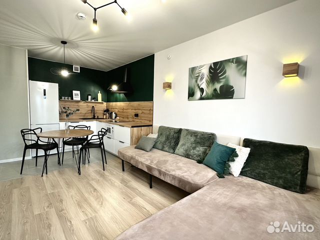 

1-к. квартира, 40 м², 4 кровати