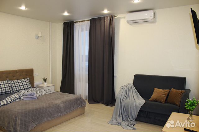 

1-к. квартира, 52 м², 2 кровати