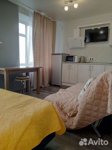 

Квартира-студия, 24 м², 2 кровати