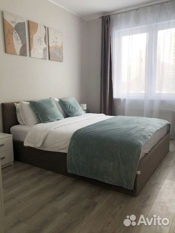 

1-к. квартира, 38 м², 2 кровати