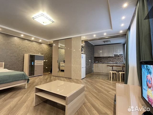 

Квартира-студия, 45 м², 2 кровати