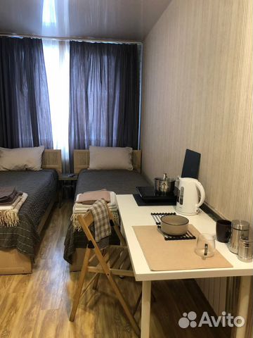 

Квартира-студия, 17 м², 2 кровати