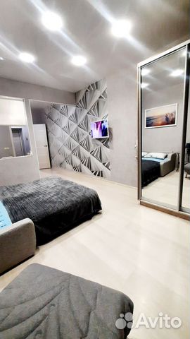 

Квартира-студия, 28 м², 2 кровати