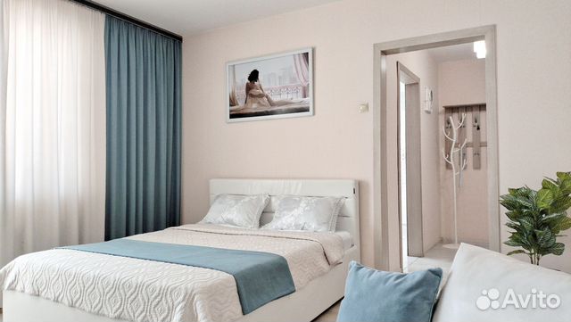 

1-к. квартира, 40 м², 3 кровати