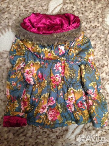 Куртка демисезонная для девочки Kenzo оригинал Куртка демисезонная для девочки Kenzo оригинал