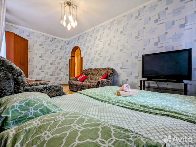 

1-к. квартира, 41 м², 2 кровати