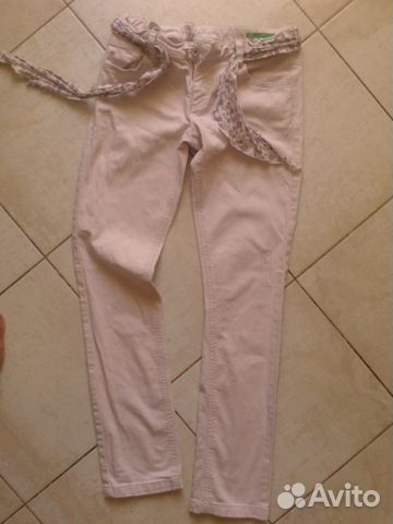 Benetton брюки, джинсы, бриджи HM на рост 160
